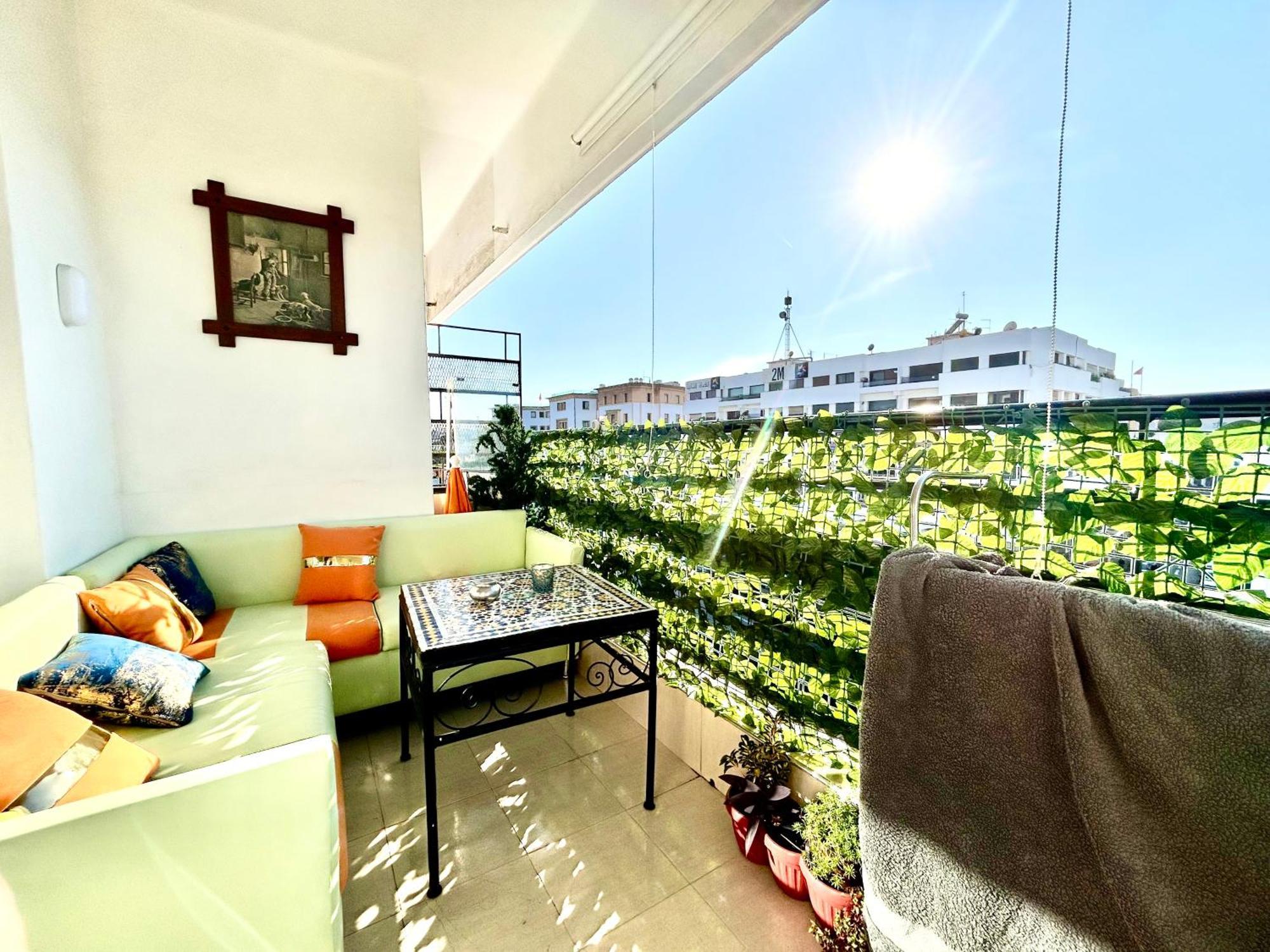 Panoramic View Of Downtown Rabat Apartment Екстериор снимка